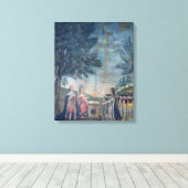 Toile Serment du roi, la reine (Insitu (Plancher de Bois))