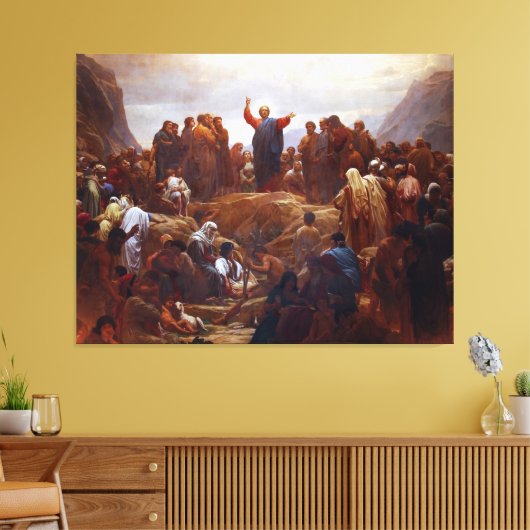 Toile Sermon sur le Mont (Insitu(Salon))