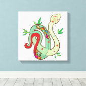 Toile Serpent d'argent (Insitu (Plancher de Bois))