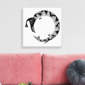 Toile Serpent D'Eau, Mimbres Poterie Design (Insitu(Salon))