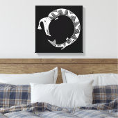 Toile Serpent D'Eau, Mimbres Poterie Design (Insitu(Chambre))