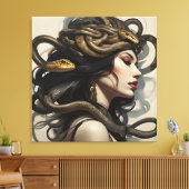 Toile Serpent femme art (Insitu(Salon))