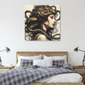 Toile Serpent femme art (Insitu(Chambre))
