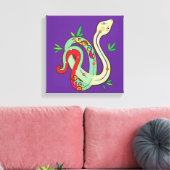 Toile Serpent monétaire (Insitu(Salon))