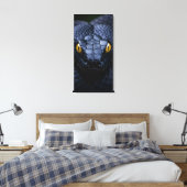 Toile Serpent noir (Insitu(Chambre))