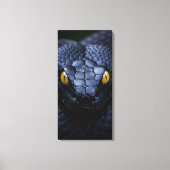 Toile Serpent noir (Recto)