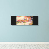 Toile Serpents d'eau de Gustav Klimt II (1907) (Insitu (Plancher de Bois))