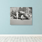 Toile Service de réparation automobile, 1942 (Insitu (Plancher de Bois))