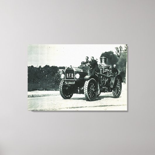 Toile Service d'incendie de Brockton - Numéro de moteur  (Recto)