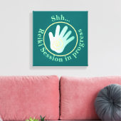 Toile Session Shh Reiki en cours (Insitu(Salon))
