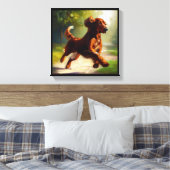Toile Setter Irlandais Chien (Insitu(Chambre))