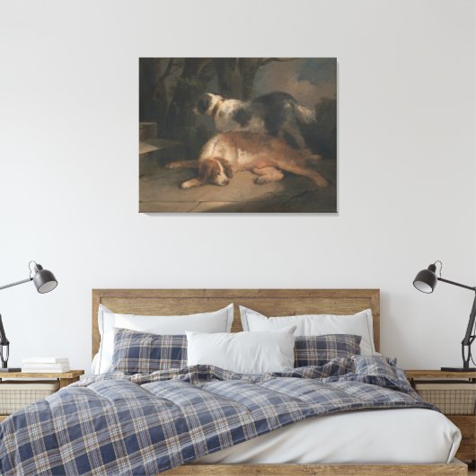 Toile Setters par George Morland (Insitu(Chambre))