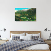 Toile Sewing, Alaska Area Famous Railroad Loop (Insitu(Chambre))