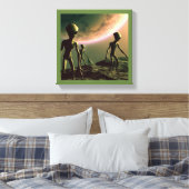 Toile SF Aliens Gris 2 (Insitu(Chambre))