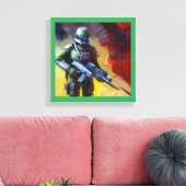 Toile SF - Héros Militaire 2 (Insitu(Salon))