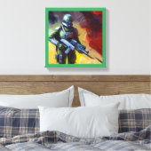 Toile SF - Héros Militaire 2 (Insitu(Chambre))
