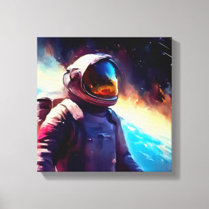 Toile SF Space Hero 1