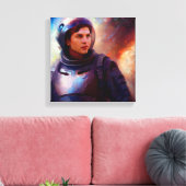 Toile SF Space Hero 4 (Insitu(Salon))