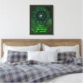 Toile Shabbat - Jour des terres (Insitu(Chambre))