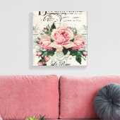 Toile shabby chic, decoupage, victorian, french chic, pa (Insitu(Salon))