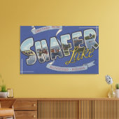 Toile Shafer Lake - Scènes à grandes lettres (Insitu(Salon))