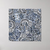 Toile Shaman Peyote Ritual Mola (Recto)