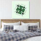 Toile Shamrock victorien élégant (Insitu(Chambre))