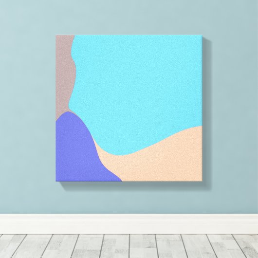 Toile Shapes d'Abstract (Insitu (Plancher de Bois))