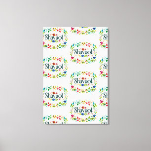 Toile Shavuot - Fête colorée du Shavuot Festival