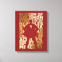 SHAZAM ! | Capacités Golden Typography Graphic
