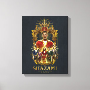 Toile SHAZAM ! Furie des dieux Cadre SHAZAMily