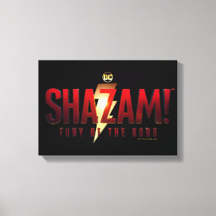 Toile SHAZAM ! Furie des dieux   Logo Fury of the Gods