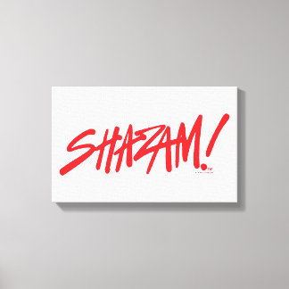 Toile SHAZAM ! Furie des dieux | Logo Red Marker