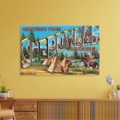 Toile Sheboygan, Wisconsin (Indiens # 2) (Insitu(Salon))