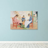 Toile Shelling Peas, pub dans 'Lasst Licht Hinin'(`Let i (Insitu (Plancher de Bois))