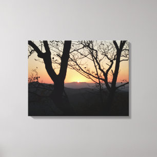 Toile Shenandoah Sunset National Park Paysage