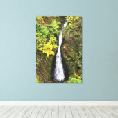 Toile Shepphers Dell Falls, Gorge de Columbia, OR (Insitu (Plancher de Bois))
