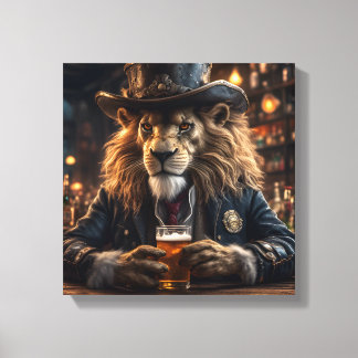 Toile Sheriff Lion