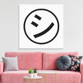 Toile ㋛ Shi Kana Katakana Smiling Emoji / Emoticon (Insitu(Salon))