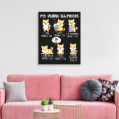Toile Shiba Inu Buble Tea Women Boba Tea Dog Bug Tea (Insitu(Salon))