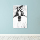 Toile Shih Tzu (Insitu (Plancher de Bois))