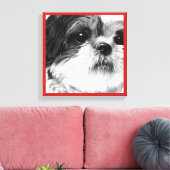 Toile Shih Tzu (Insitu(Salon))
