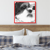 Toile Shih Tzu (Insitu(Chambre))