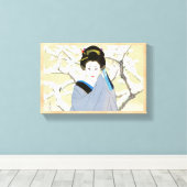 Toile Shimura Tatsumi Deux Sujets Femmes Japonaises Neig (Insitu (Plancher de Bois))