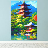 Toile Shinto Serenity : l'âme du jardin (Insitu (Plancher de Bois))