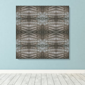Toile Shiplap Wood Planks Perspective Southwest Pattern