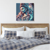 Toile Shiva éternel : Le Yogi suprême dans les Bliss div (Insitu(Chambre))