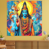 TOILE SHIVA LE DESTROYER (Insitu(Salon))