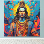 TOILE SHIVA LE DESTROYER-2 (Insitu (Plancher de Bois))
