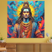 TOILE SHIVA LE DESTROYER-2 (Insitu(Salon))